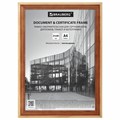 Рамка 21х30 см, дерево, багет 20 мм, BRAUBERG "Business", светлое дерево, акриловый экран, 391291 391291