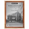 Рамка 21х30 см, дерево, багет 20 мм, BRAUBERG "Business", светлое дерево, акриловый экран, 391291 391291