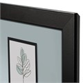 Рамка 30х40 см небьющаяся, аналог IKEA, багет 21 мм, МДФ, BRAUBERG "Idea", черная, 391373 391373