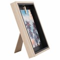 Рамка из МДФ BRAUBERG LOFT BLACK BOX, фото 13х18 см, с прищепкой, 20х25 см, 391290 391290
