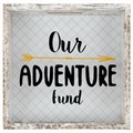 Рамка-копилка 14х14 см для фото 13,5х13,5 см, стекло, МДФ, BRAUBERG "Adventure", 391257 391257