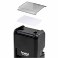 Датер со свободным полем, оттиск 41 х 24 мм, синий, TRODAT 4750 PRINTY 4.0, корпус черный, 141304 238360