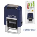 Датер-мини STAFF, месяц буквами, оттиск 22х4 мм, "Printer 7810", 237432 237432