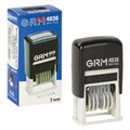 Нумератор 6-разрядный, оттиск 15х3 мм синий, GRM 4836, 124141018 237748