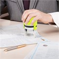 Оснастка для печатей оттиск D=42 мм, синий, TRODAT IDEAL 46042, корпус ЖЕЛТЫЙ, крышка, подушка, 198960 238378