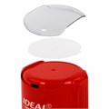 Оснастка для печатей оттиск D=42 мм, синий, TRODAT IDEAL 46042, корпус КРАСНЫЙ, крышка, подушка,125311 238375