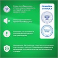 Оснастка для печатей, оттиск D=40 мм и штампов 40х40 мм, синий, TRODAT IDEAL 4924, корпус черный, крышка, подушка, 52899 235559