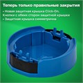 Оснастка для печатей, оттиск D=42 мм, синий, TRODAT 4642 PRINTY 4.0, корпус синий, крышка, подушка, 66584 236813