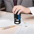 Оснастка для печатей, оттиск D=42 мм, синий, TRODAT 4642 PRINTY 4.0, корпус синий, крышка, подушка, 66584 236813
