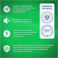 Оснастка для печатей, оттиск D=42 мм, синий, TRODAT IDEAL 46042, корпус черный, крышка, подушка, 125308 237928