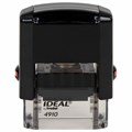 Оснастка для штампа, размер оттиска 26х9 мм, синий, TRODAT IDEAL 4910 P2, подушка в комплекте, 125414 238379