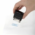 Оснастка для штампа, размер оттиска 26х9 мм, синий, TRODAT IDEAL 4910 P2, подушка в комплекте, 125414 238379