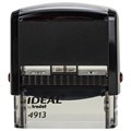 Оснастка для штампа, размер оттиска 58х22 мм, синий, TRODAT IDEAL 4913 P2, подушка в комплекте, 125423 236844