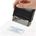 Оснастка для штампа, размер оттиска 70х25 мм, синий, TRODAT IDEAL 4915 P2, подушка в комплекте, 125429 236845