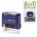 Штамп самонаборный 3-строчный STAFF, оттиск 38х14 мм, "Printer 8051", КАССА В КОМПЛЕКТЕ, 237423 237423