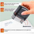 Штамп самонаборный 3-строчный, оттиск 38х14 мм, без рамки, TRODAT IDEAL 4911 P2, КАССА В КОМПЛЕКТЕ, 125426/168224 236847