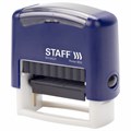 Штамп самонаборный 4-строчный STAFF, оттиск 48х18 мм, "Printer 8052", КАССЫ В КОМПЛЕКТЕ, 237424 237424
