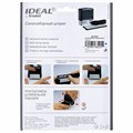 Штамп самонаборный 4-строчный, оттиск 47х18 мм, без рамки, TRODAT IDEAL 4912 P2, КАССА В КОМПЛЕКТЕ, 125427 236848