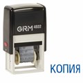 Штамп стандартный "12 БУХГАЛТЕРСКИХ ТЕРМИНОВ", корпус черный, оттиск 25х4 мм, синий, GRM 4822, 124361134 237747