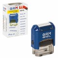 Штамп стандартный "ОПЛАЧЕНО", оттиск 26х9 мм, синий, GRM 4910 Р3, 110491010 232055