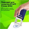 Подушка сменная STAFF, D=40 мм, для оснасток "Printer 9140", синяя, 237440 237440