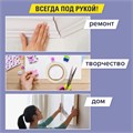 Клейкая двухсторонняя лента 19 мм х 3,5 м, НА ВСПЕНЕННОЙ ОСНОВЕ, 1 мм, прочная, BRAUBERG, 228326 228326