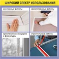 Монтажная прозрачная суперпрочная двухсторонняя лента 19 мм х 1,5 м, акриловая, 1 мм, BRAUBERG, 606423 606423