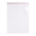 Пакеты ZIP LOCK "зиплок" ОЧЕНЬ ПРОЧНЫЕ, комплект 100 шт., 250х350 мм, ПВД 80 мкм, BRAUBERG EXTRA, 608180 608180