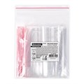 Пакеты ZIP LOCK "зиплок" СВЕРХПРОЧНЫЕ, комплект 100 шт., 100х150 мм, ПВД, 100 мкм, BRAUBERG EXTRA, 608182 608182