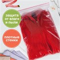 Пакеты ZIP LOCK "зиплок" СВЕРХПРОЧНЫЕ, комплект 100 шт., 250х350 мм, ПВД, 100 мкм, BRAUBERG EXTRA, 608183 608183