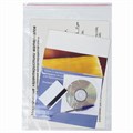 Пакеты с замком ZIP LOCK "зиплок", комплект 100 шт., 250х300 мм, ПВД, толщина 40 микрон, BRAUBERG, 606217 606217