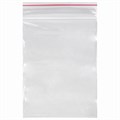 Пакеты с замком ZIP LOCK "зиплок", комплект 100 шт., 70х100 мм, ПВД, толщина 35 микрон, BRAUBERG, 606208 606208
