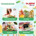 Пакеты с замком-застежкой (слайдер), комплект 10 шт., 3 литра, ПВД, толщина 45 микрон, LAIMA, 606221 606221