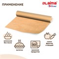 Бумага для выпечки профессиональная силиконизированная 38 см х 8 м, 41 г/м2, LAIMA, 608435 608435