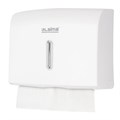 Диспенсер для полотенец LAIMA PROFESSIONAL BASIC (Система H2), Z-сложения, белый, ABS, 605049 605049