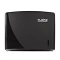 Диспенсер для полотенец LAIMA PROFESSIONAL ORIGINAL (Система H3), V-сложения, черный, ABS, 605762 605762
