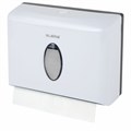 Диспенсер для полотенец бытовой LAIMA HOME (Система H2), Z-сложения, белый, ABS, 609108, M-5823B-W 609108