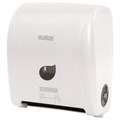 Диспенсер для полотенец в рулонах LAIMA PROFESSIONAL ECO (Система H1), механический, белый, ABS-пластик, 606550 606550