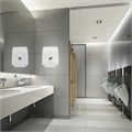 Диспенсер для полотенец в рулонах LAIMA PROFESSIONAL ECO (Система H1), механический, белый, ABS-пластик, 606550 606550