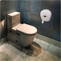 Диспенсер для туалетной бумаги LAIMA PROFESSIONAL CLASSIC (Система T2), малый, белый, ABS-пластик, 601427 601427