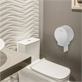 Диспенсер для туалетной бумаги LAIMA PROFESSIONAL ORIGINAL (Система T2), малый, белый, ABS, 605766 605766