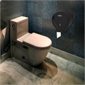 Диспенсер для туалетной бумаги LAIMA PROFESSIONAL ORIGINAL (Система T2), малый, черный, ABS-пластик, 605767 605767