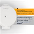 Диспенсер для туалетной бумаги LAIMA PROFESSIONAL ORIGINAL (Система T8), белый, ABS-пластик, 605769 605769