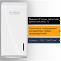 Диспенсер для туалетной бумаги листовой LAIMA PROFESSIONAL ORIGINAL (Система T3), белый, ABS-пластик, 605770 605770