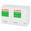 Салфетки бумажные для диспенсера системы N4 КОМПЛЕКТ 15 пачек х 220 шт., LAIMA ADVANCED, 21х16,2 см, 2-слойные, 116662 116662