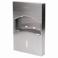 Диспенсер для покрытий на унитаз LAIMA PROFESSIONAL INOX, 1/4 сложения, нержавеющая сталь, матовый, 605704 605704
