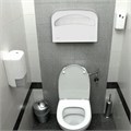 Диспенсер для покрытий на унитаз LAIMA PROFESSIONAL ORIGINAL (V1), 1/2 сложения, белый, ABS-пластик, 605785 605785