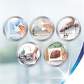 Полотенца бумажные впитывающие 2-х слойные, 4 рулона (4х14 м), ZEWA Premium Decor, 144124 113849