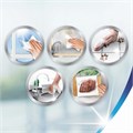Полотенца бумажные впитывающие 2-х слойные, 4 рулона (4х14 м), ZEWA Premium Decor, 144124 113849