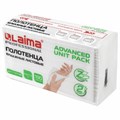 Полотенца бумажные (1 пачка 190 листов) LAIMA (Система H2) ADVANCED UNIT PACK, 2-слойные, 24х21,6 см, Z-сложение, 112138 112138